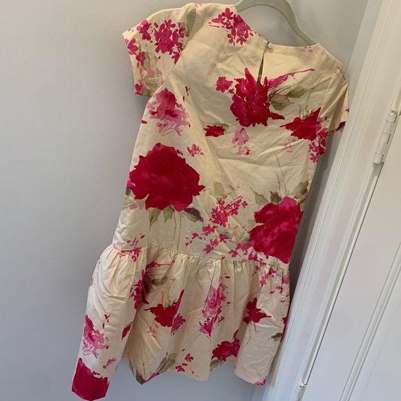 🌟HOST PICK🌟 BNWT CREWCUTS/JCREW GIRLS FLORAL FANCY DROP WAIST FORMAL DRESS💕12 - Picture 6 of 10